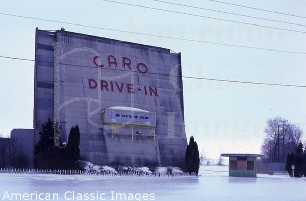 Caro Drive-In Theatre - From American Classic Images (newer photo)